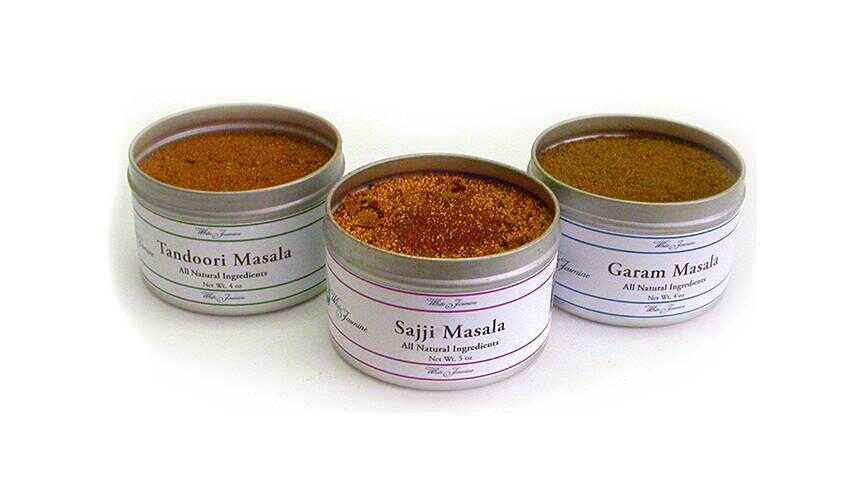 White Jasmine Spice Gift Set For Food Lovers
